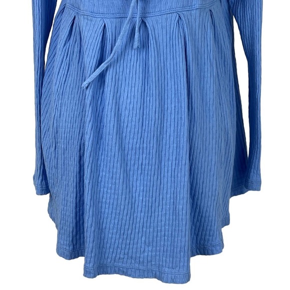 Free PEOPLE ITS ALWAYS YOU WOMENS TOP CORNFLOWER‎ BLUE NEW WITH TAG SIZE XS - Picture 11 of 16